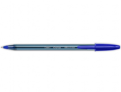 Boligrafo Bic cristal ultrafine punta forma aguja 0,7 mm azul 992605, imagen 2 mini