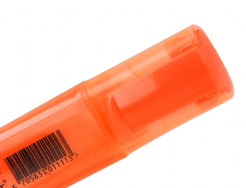 Rotulador Q-connect fluorescente naranja punta biselada KF01115, imagen 5 mini