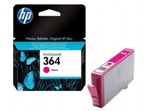Ink-jet HP 364 magenta Photosmart premium -c309a series c5300 c6300 b8500 d5400 CB319EE, imagen 2 mini