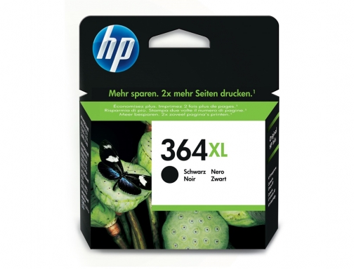 HP 364XL negro,  Cartucho tinta ink-jet, C309a series C5300 C6300 C8500 CN684EE, imagen 2 mini