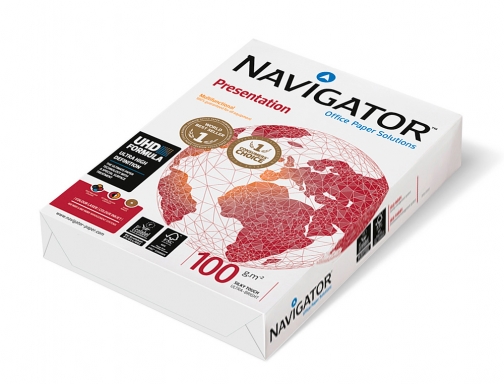 Papel fotocopiadora Navigator Din A4 100 gramos papel multiuso ink-jet y laser NAV-100-A4 , blanco, imagen 5 mini