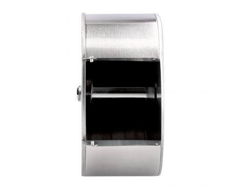 Dispensador Q-connect de papel higienico jumbo acero inoxidable 115x254x265 mm KF16756, imagen 5 mini