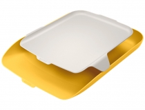Bandeja sobremesa plastico Leitz cosy amarillo