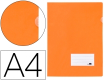 Carpeta Liderpapel dossier A4 uero naranja  BL26
