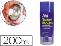 Pegamento 3m spray mount adhesivo reposicionable