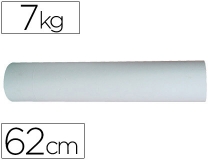 Papel blanco bobina ancho 62 CM