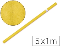 Papel kraft Liderpapel amarillo rollo 5x1  PK01