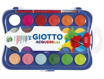 Acuarela Giotto 24 colores con pincel