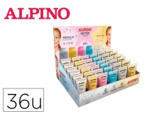 Expositor Alpino gel maquillaje 24 glittter