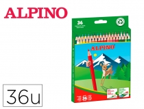 Lapices de colores Alpino caja 36
