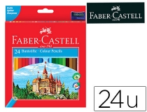 Lapices de colores faber-castell c 24  Faber castell