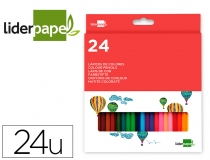 Lapices de colores Liderpapel caja de  LC04