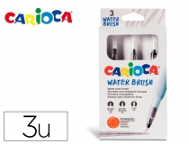 Pincel Carioca recargable agua redondo caja