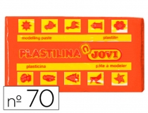 Plastilina Jovi 70 naranja unidad tamao