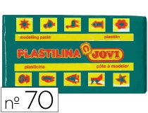 Plastilina Jovi 70 verde oscuro unidad