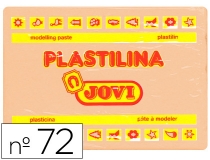 Plastilina Jovi 72 carne unidad tamao
