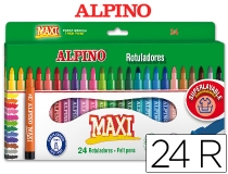 Rotulador Alpino maxi caja, ALPINO