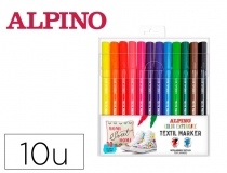 Rotulador Alpino textil marker color