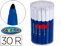 Rotulador Carioca jumbo azul punta