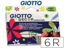 Rotulador Giotto decor materials caja de