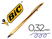 Boligrafo Bic cristal celebration oro tinta