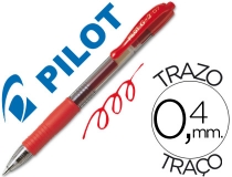 Boligrafo Pilot g-2 rojo tinta gel