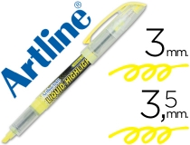 Rotulador Artline fluorescente ek-640 amarillo punta