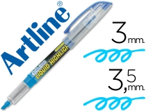 Rotulador Artline fluorescente ek-640 azul punta