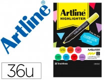 Rotulador Artline fluorescente ek-660 expositor de