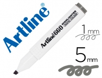 Rotulador Artline fluorescente ek-660 gris pastel