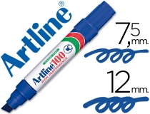 Rotulador Artline marcador permanente 100 azul