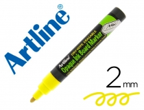 Rotulador Artline pizarra epd-4 color amarillo