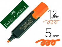 Rotulador faber fluorescente 48-15 naranja Faber-Castell  Faber castell