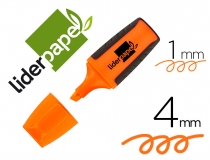 Rotulador Liderpapel mini fluorescente naranja 35816  RT03