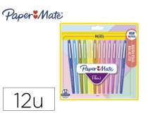 Rotulador paper mate flair pastel punta