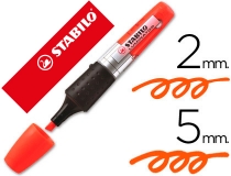 Rotulador Stabilo boss luminator naranja tinta