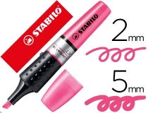 Rotulador Stabilo boss luminator rosa tinta