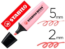 Rotulador Stabilo boss pastel fluorescente 70