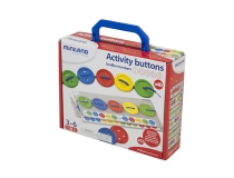 Juego Miniland actividades botones 40 piezas