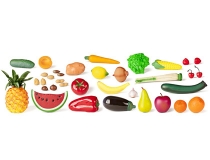Juego Miniland frutas hortalizas y frutos