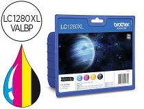 Ink-jet Brother lc-1280XL pack 4 colores