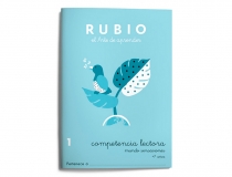 Cuaderno Rubio competencia lectora 1 mundo