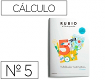 Cuaderno Rubio habilidades matematicas + 5