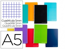 Cuaderno espiral Liderpapel A5 micro witty  BJ06