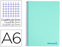 Cuaderno espiral Liderpapel A6 micro