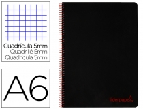 Cuaderno espiral Liderpapel A6 micro
