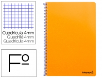 Cuaderno espiral Liderpapel folio smart tapa  BF95