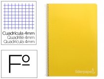 Cuaderno espiral Liderpapel folio witty tapa  BV01