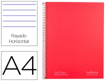 Cuaderno espiral Navigator A4 micro tapa