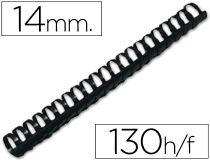 Canutillo Q-connect redondo 14 mm plastico
